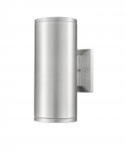 Millennium 42001-AL - Vegas 1-Light Outdoor Wall Sconce Aluminum