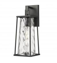 Millennium 10601-PBK - Dutton 1-Light Outdoor Wall Sconce Powder Coated Black