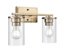 Millennium 2702-MG - Verlana 14" Wide 2-Light Vanity - Modern Gold