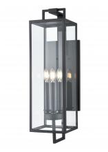 Millennium 280003-TBK - Lamont 3-Light Outdoor Wall Sconce Textured Black