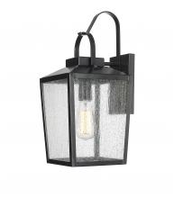 Millennium 42651-PBK - Devens 1-Light Outdoor Wall Sconce Powder Coated Black