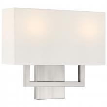 Access 64062LEDDLP-BS/WH - 2 Light LED Wall Sconce