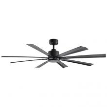 Modern Forms US - Fans Only FR-W2403-65-MB - Size Matters 65 Downrod ceiling fan