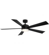 Modern Forms US - Fans Only FR-W1801-60L-MB - Wynd Downrod Ceiling Fan