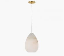 Visual Comfort & Co. Modern Collection SLPD544ALBHAB - Alina Alabaster Medium Pendant