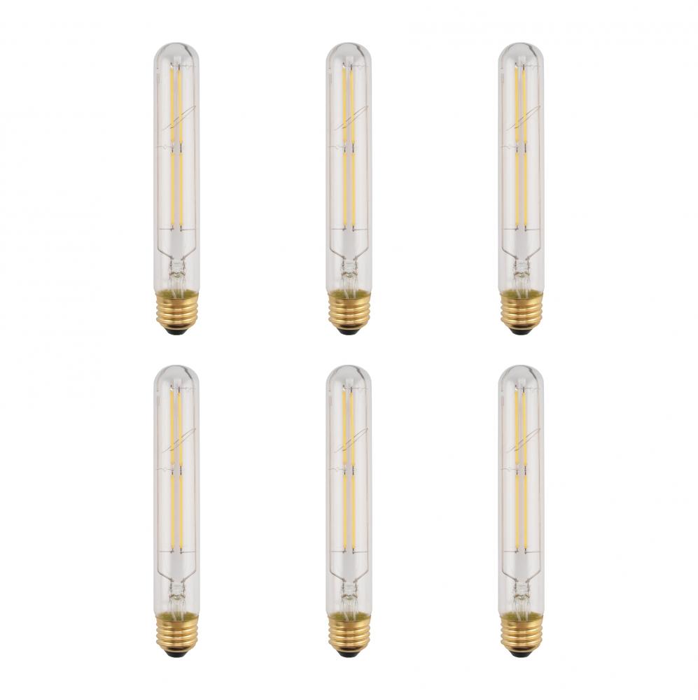 8W 3000K LED T10 Light bulb with 900 Lumens