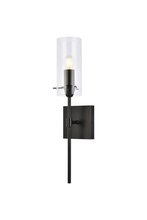 Elegant LD2361BK - Elsreth 1 Light Black Wall Sconce