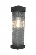 Elegant OD370W14BK - Swain 7 inch Outdoor Pendant in Black