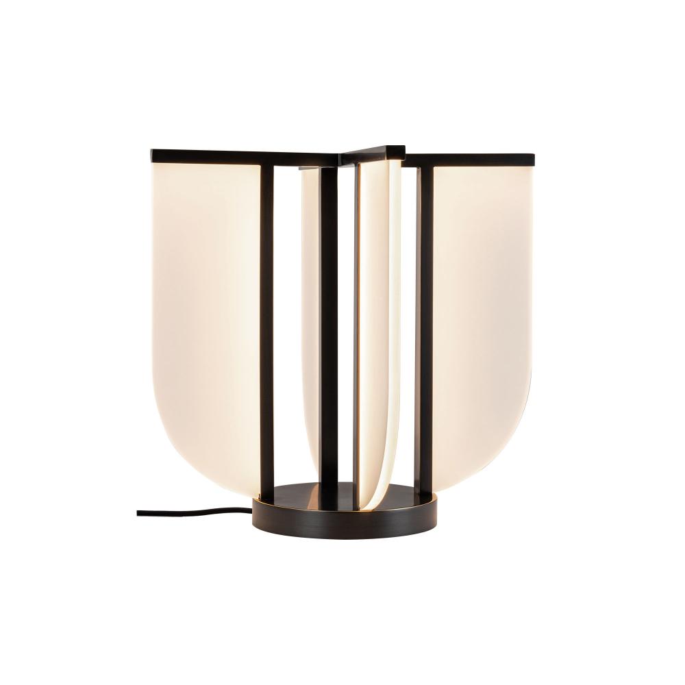 Anders 16-in Urban Bronze LED Table Lamp