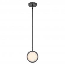 Alora Lighting PD325106UBAR - Blanco 6-in Urban Bronze/Alabaster LED Pendant