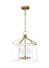 Visual Comfort & Co. Studio Collection CC1564MWTBBS - Carlow Medium Lantern