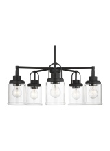 Visual Comfort & Co. Studio Collection GLC1175MBK - Anders Five Light Chandelier