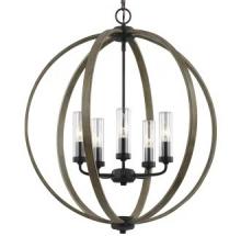 Visual Comfort & Co. Studio Collection OLF3294/5WOW/AF - Allier Outdoor Chandelier