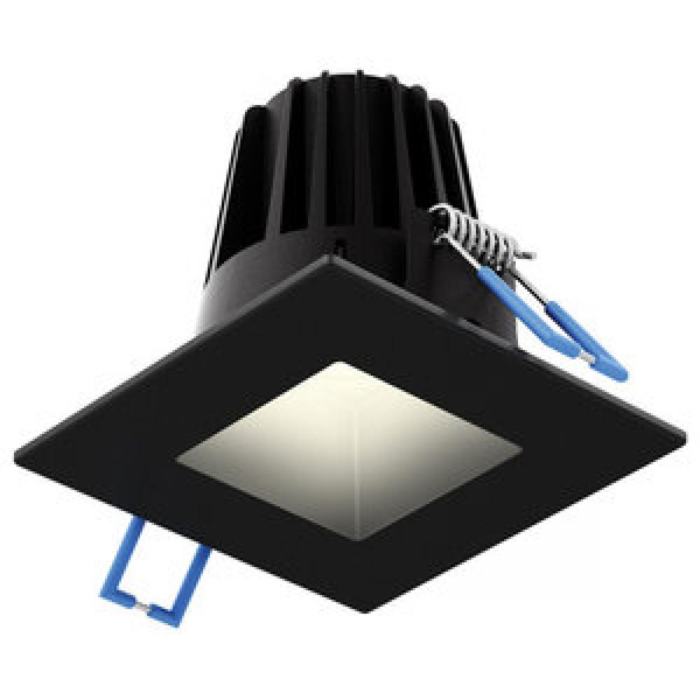 Square LED Color Select Regressed Recessed