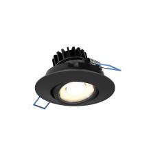 Dals LEDDOWNG3-BK - 3 Inch Round Recessed LED Gimbal Light