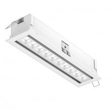 Dals MSL10G-3K-WH - Recessed linear with 10 mini swivel spot lights