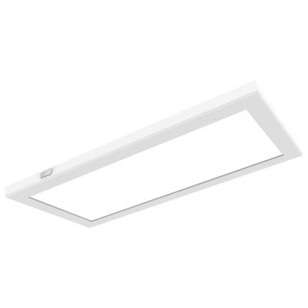 Blink Pro Plus; 24 Watt; 12 in. x 24 in.; Surface Mount LED; CCT Selectable; 90 CRI; White Finish;