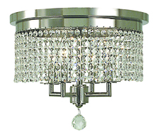 Framburg 2273 PS - 4-Light Polished Silver Princessa Flush / Semi-Flush Mount