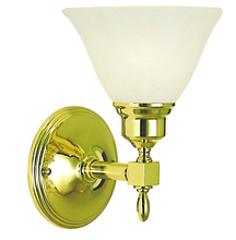 Framburg 2431 PN/CM - 1-Light Polished Nickel Taylor Sconce