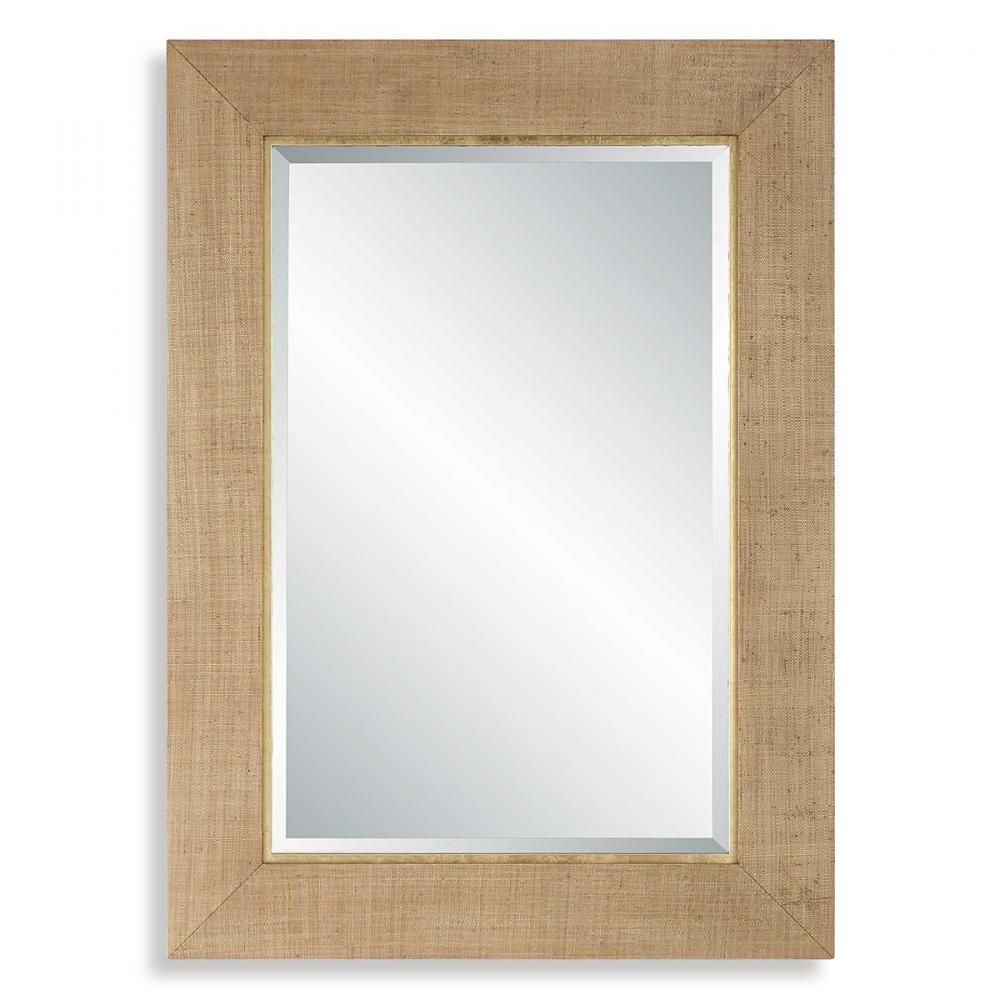 Uttermost Bungalow Grass Cloth Mirror