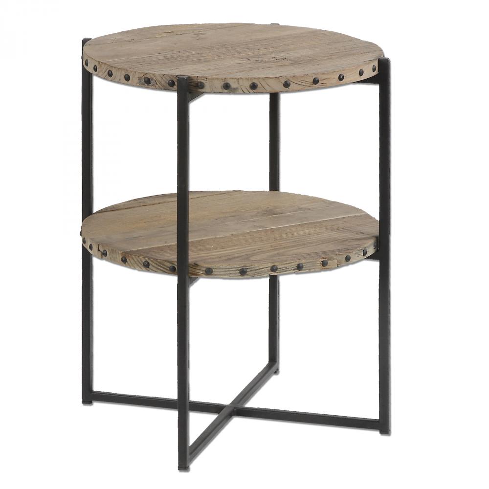 Uttermost Kamau Round Accent Table