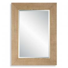 Uttermost 08208 - Uttermost Bungalow Grass Cloth Mirror