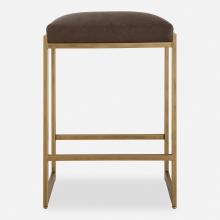 Uttermost 23419 - Uttermost Atticus Gold Counter Stool