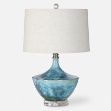 Uttermost 27059-1 - Uttermost Chasida Blue Ceramic Lamp