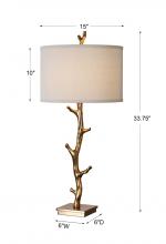 Uttermost 27546 - Javor Tree Branch Table Lamp