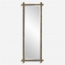 Uttermost 09917 - Abanu Ribbed Gold Dressing Mirror