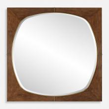 Uttermost 09973 - Garonne Square Walnut Mirror