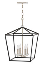 Hinkley 3536BK - Large Open Frame Pendant