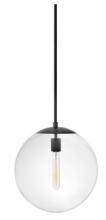 Hinkley 3744BK - Medium Orb Pendant