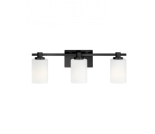 Hinkley 54623BK - Medium Three Light Vanity