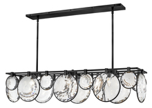 Fredrick Ramond FR31266BLK - Medium Eight Light Linear