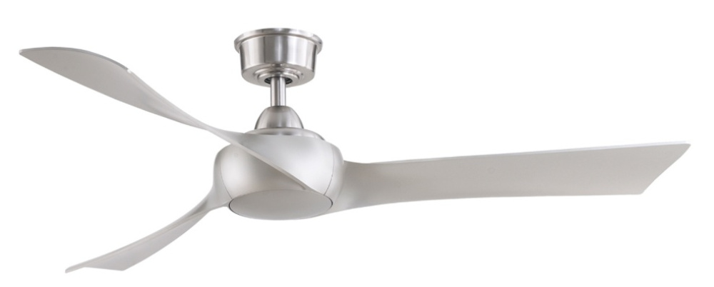 Wrap Custom Indoor/Outdoor Ceiling Fan DC Motor- Brushed Nickel