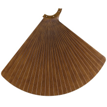 Fanimation BPW8565KW - TriAire 52 inch Indoor/Outdoor Pleated Ceiling Fan Blade Set of 3 - Koa