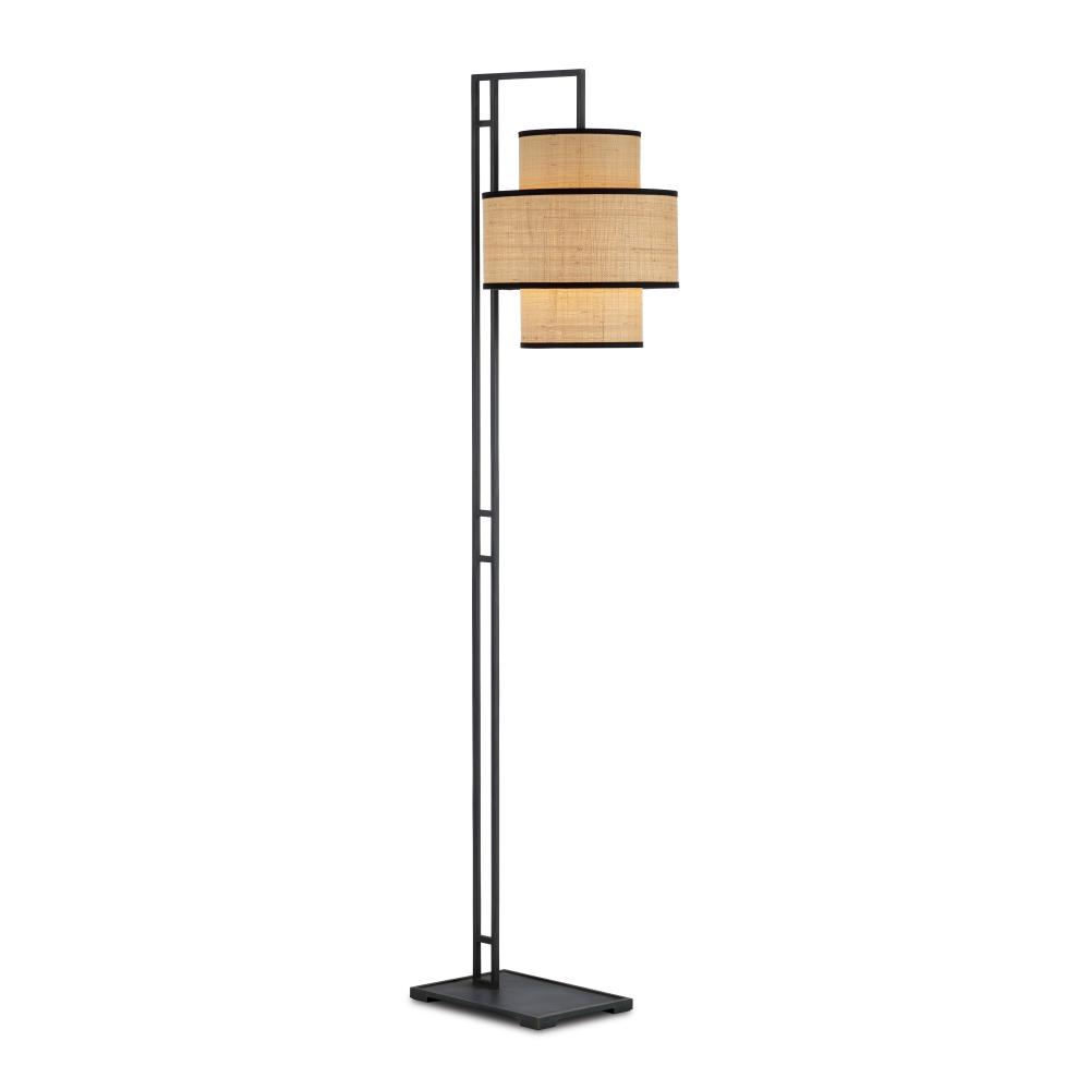 Marabout Black Floor Lamp