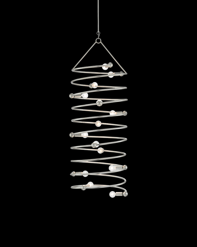 Soar Silver Chandelier