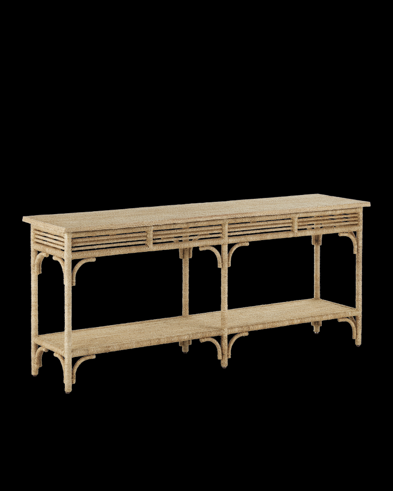 Olisa Large Rope Console Table