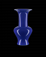 Currey 1200-0695 - Ocean Blue Corolla Vase