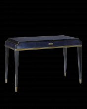 Currey 3000-0123 - Kallista Blue Writing Desk