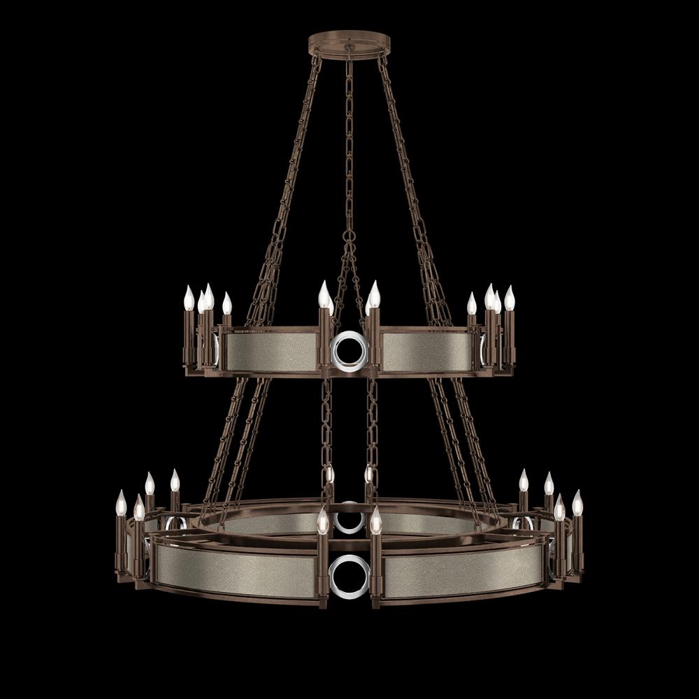 Mirage 50"W Round Chandelier