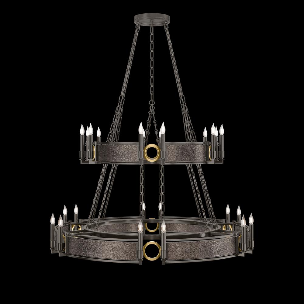 Mirage 50"W Round Chandelier