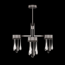 Fine Art Handcrafted Lighting 100141-7 - Rain 33"W Round Pendant