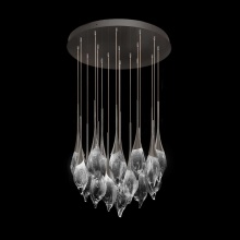 Fine Art Handcrafted Lighting 100145-7 - Mayu 32.75"W Round Low Pendant