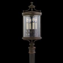 Fine Art Handcrafted Lighting 559483ST - Louvre 28"H Outdoor Adjustable Pier/Post Mount