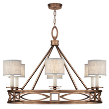 Fine Art Handcrafted Lighting 887640-11ST - Cienfuegos 39.5"W Round Chandelier